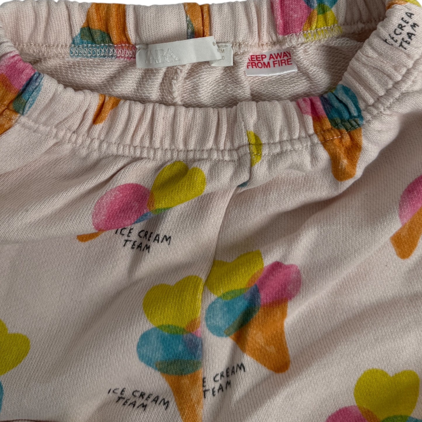 Zara Kids Sweat-Shorts „Ice Cream“ | Gr. 74