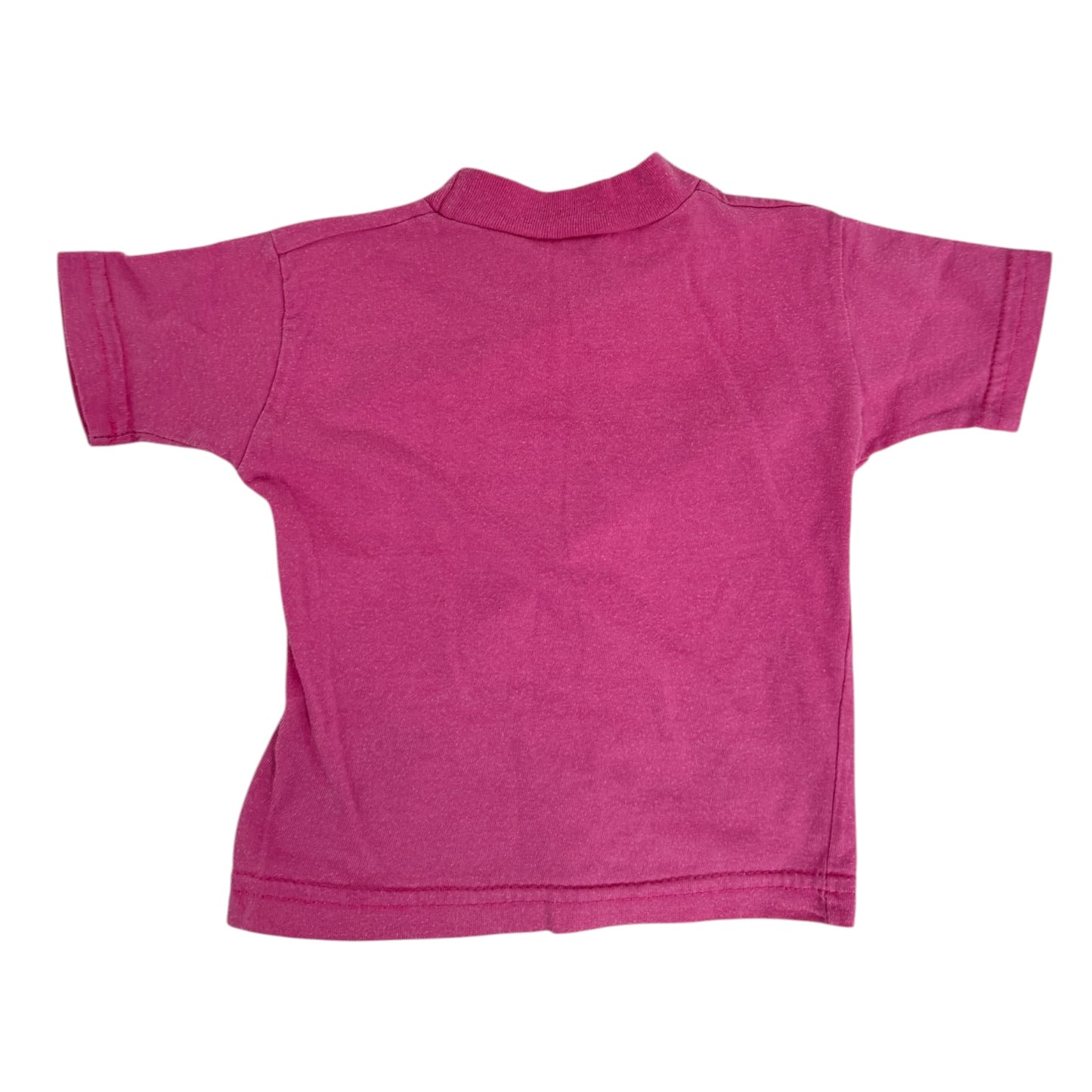 Vintage Second Hand T-Shirt "I Love Beach" | Pink | Made in Italy | Gr. 56/62