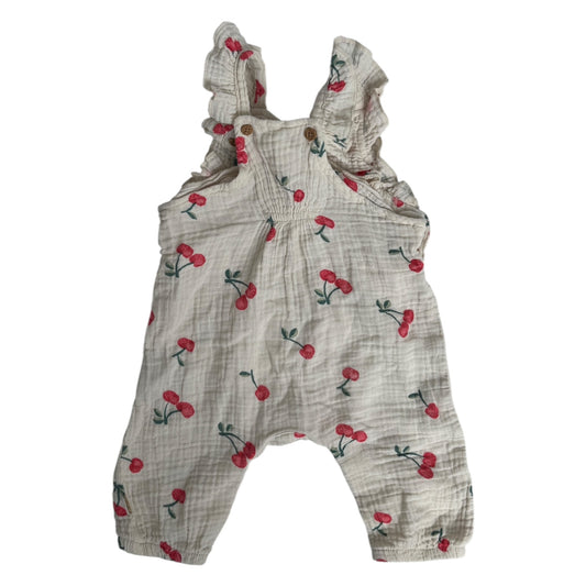 HEMA Musselin Romper mit Kirschen | Gr. 62